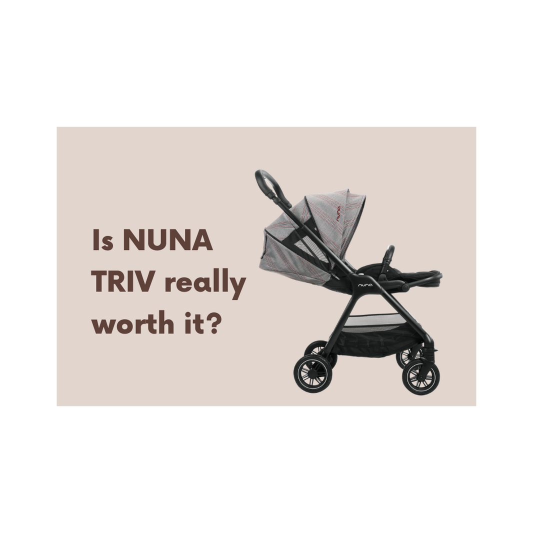 NUNA TRIV Stroller : Compact and fully-featured