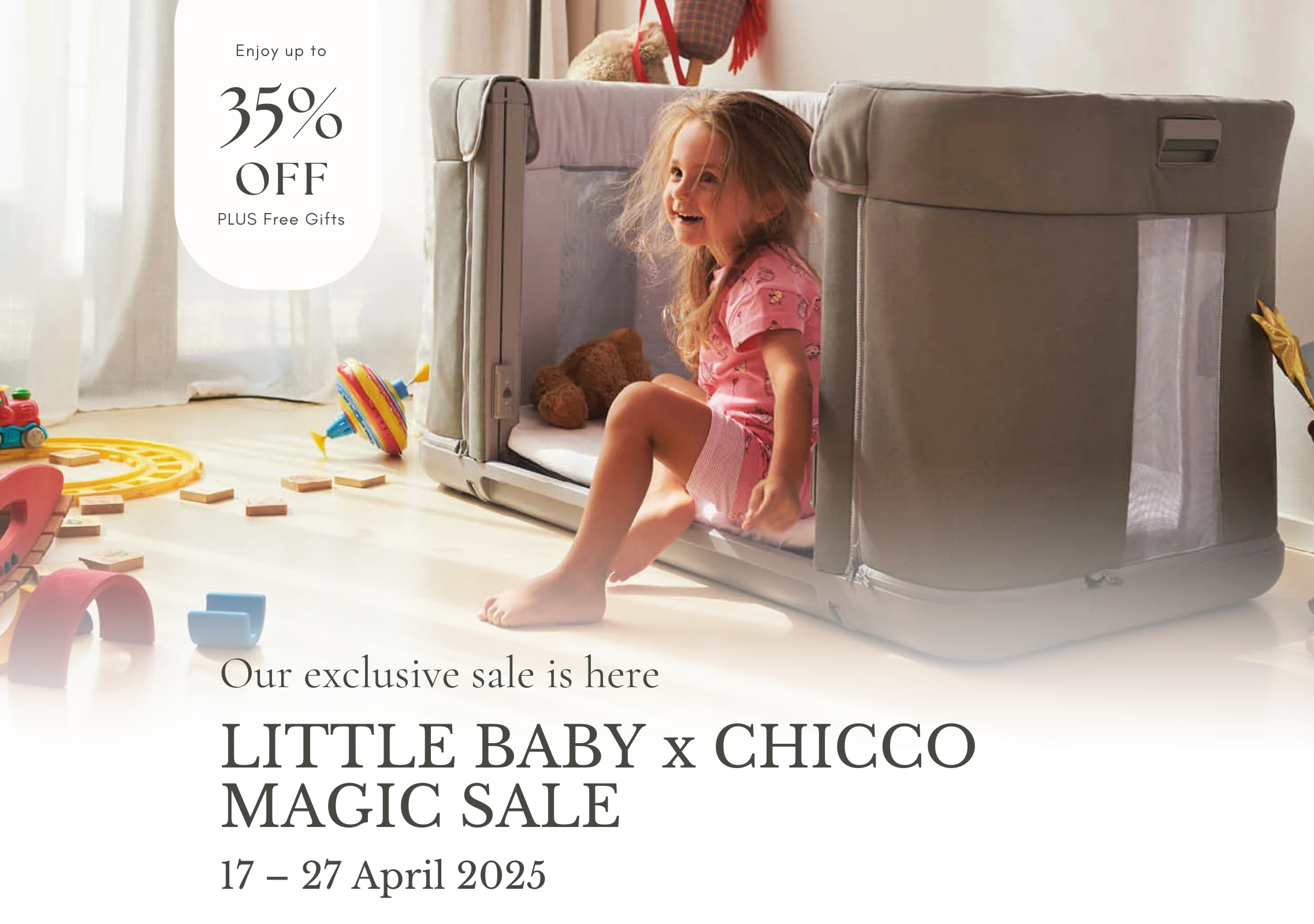 Little Baby x Chicco Magic Sale