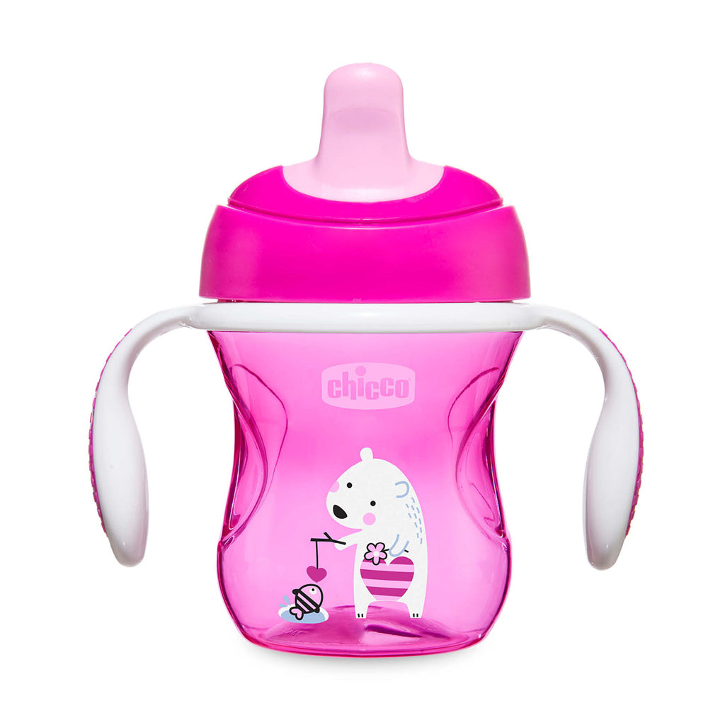 Chicco Training Cup 200ml 6M+ (Orange/ Blue)