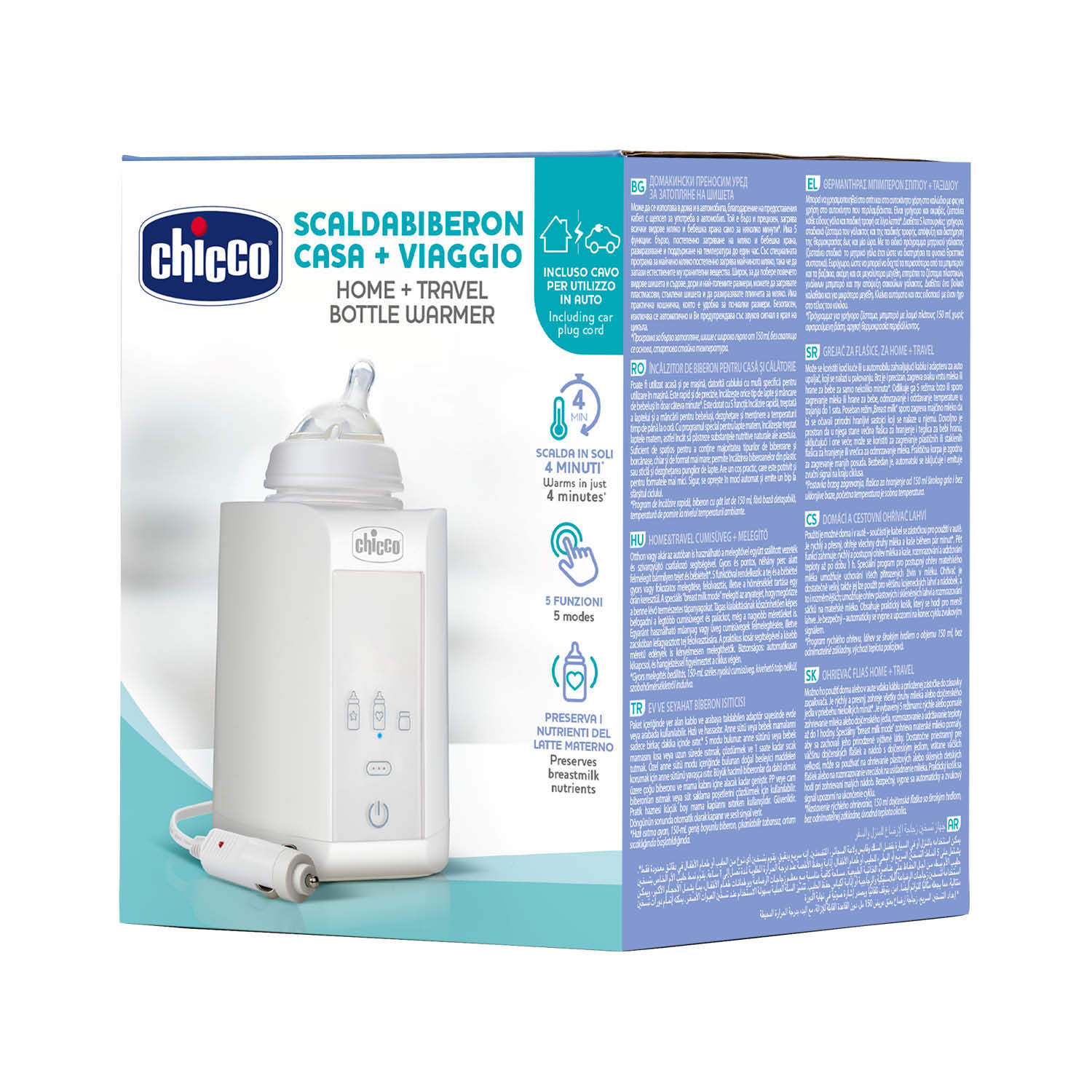 Chicco Home + Travel Bottle Warmer