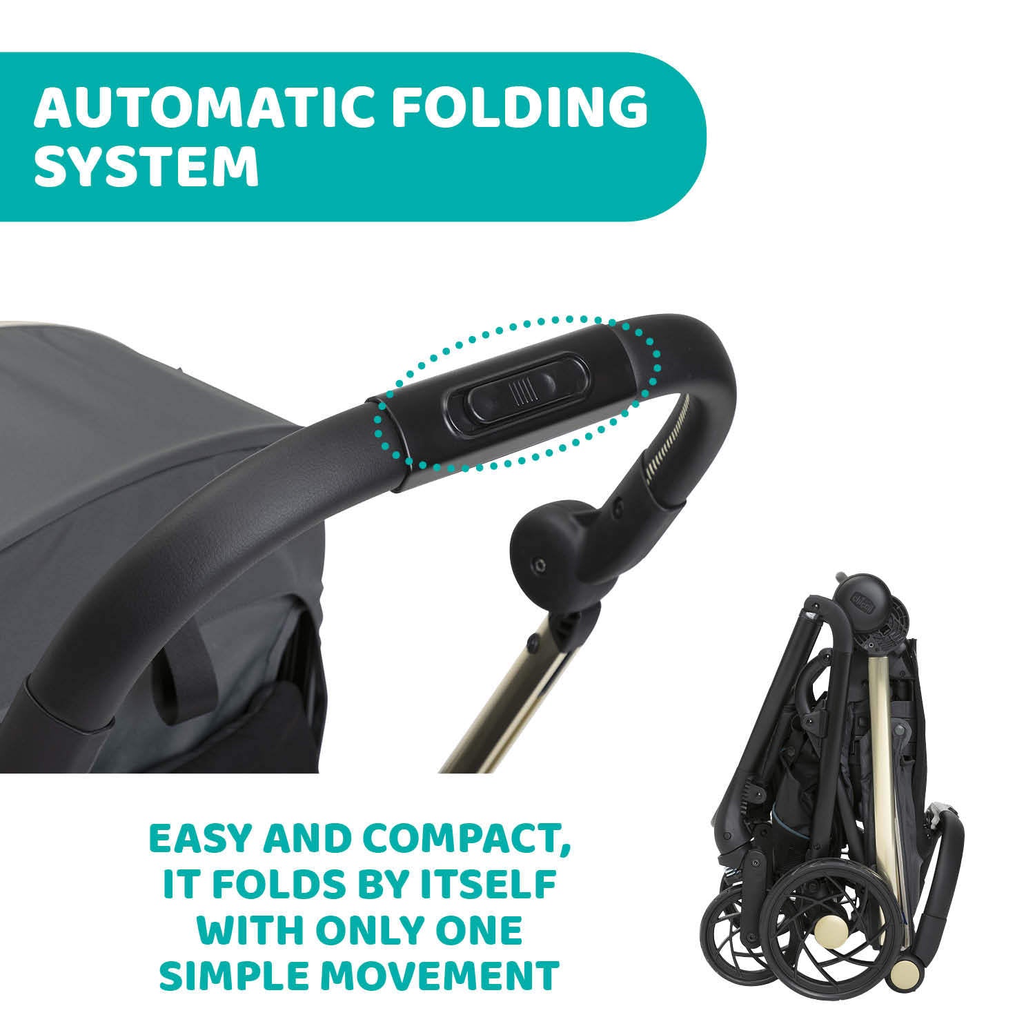 Chicco One4Ever Stroller - City Map RE_LUX