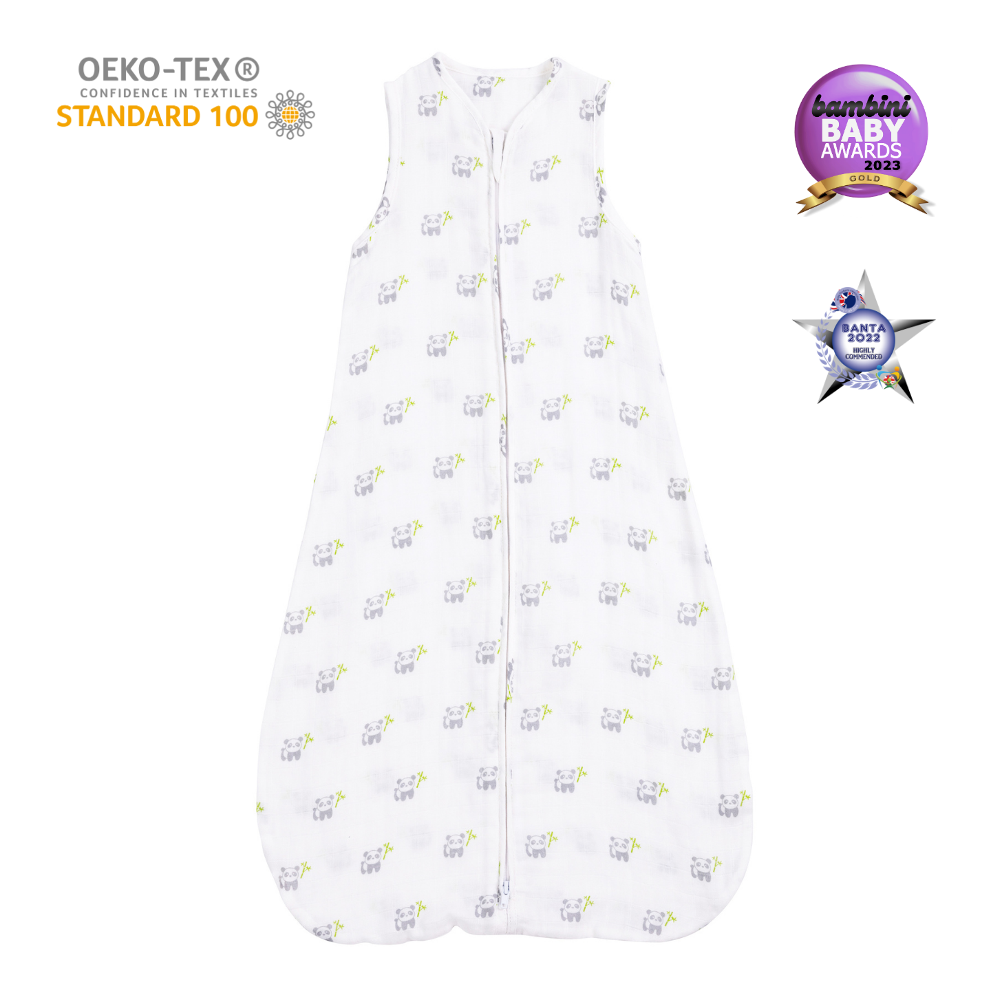 Kiki and Sebby PANDA 1.0 TOG Sleeping Bag (0 – 6 months)