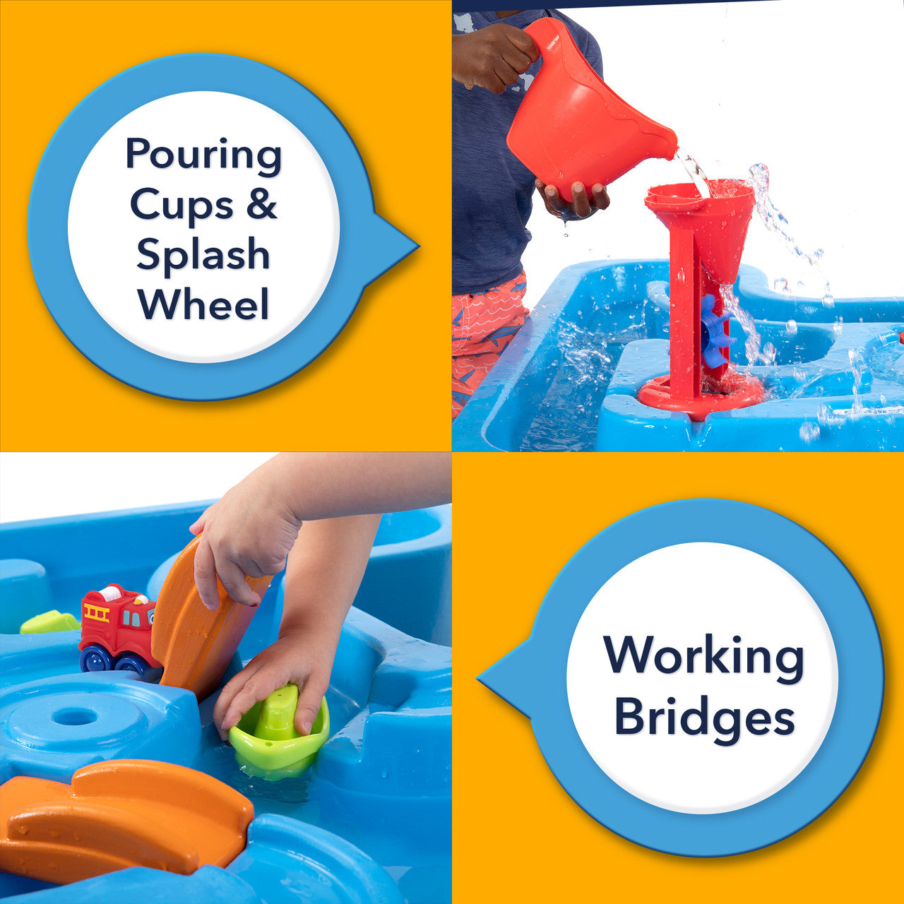 Simplay3 Big River and Roads Water Play Table