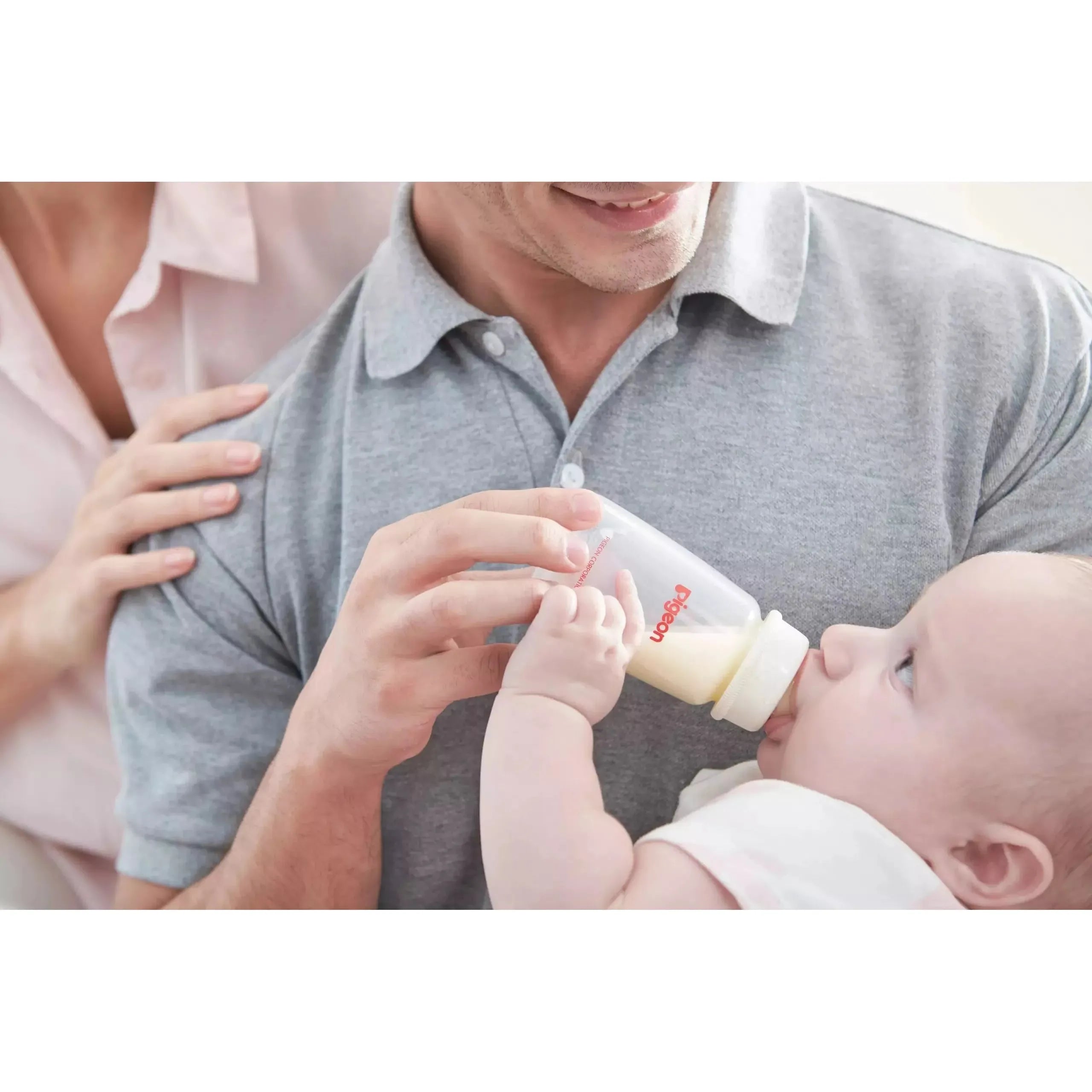 Pigeon Flexible Slim Neck Nursing Bottle PP 120ml x3