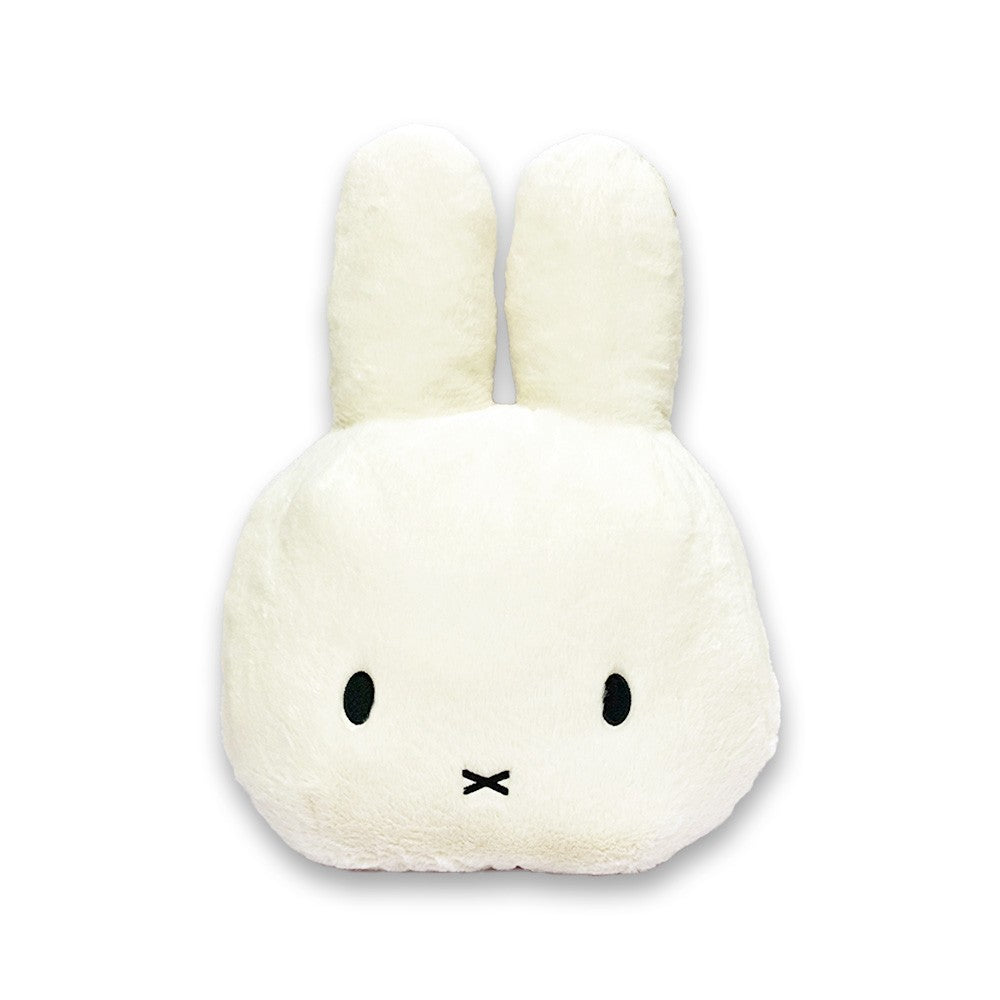 Miffy Cushion Head Fluffy White 50x40x15cm