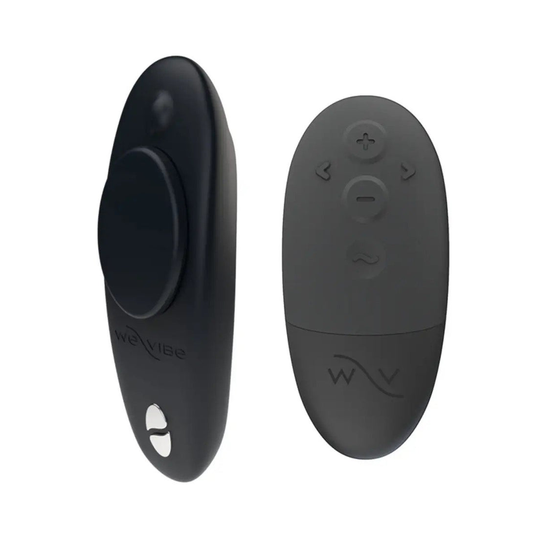 We Vibe Tease Us Set Moxie + Moxie App-controlled Wearable Clitoral Vibrators (Black)