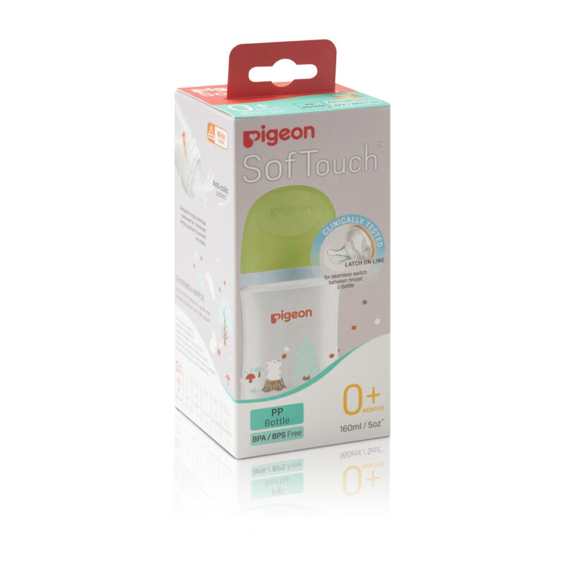 Pigeon SofTouch™ PP Nursing Bottle - Rabbit 160ml x2