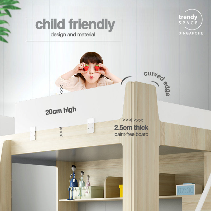 Designer Style SG Bunk bed | Super Single size (Book appointment to view)