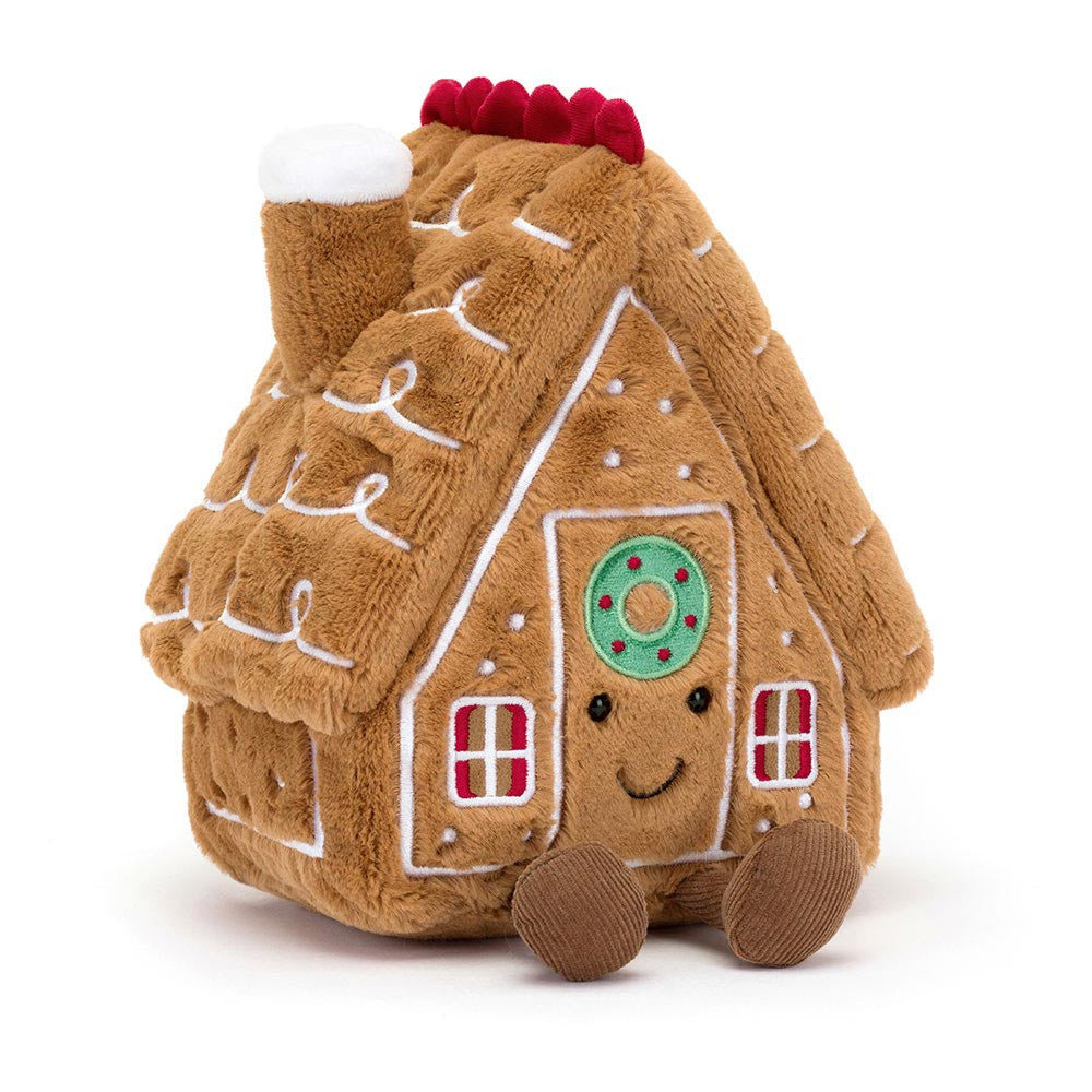 Jellycat Amuseable Gingerbread House (A2GHO)
