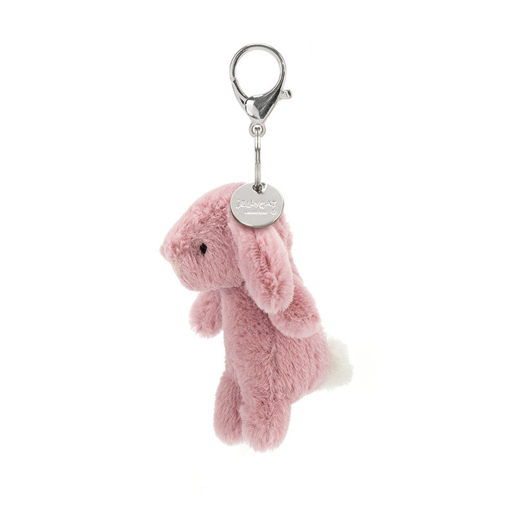 Jellycat Bashful Bunny Tulip Bag Charm H8CM