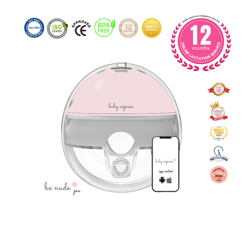 Baby Express BE Nude Pro Wearable Breast Pump