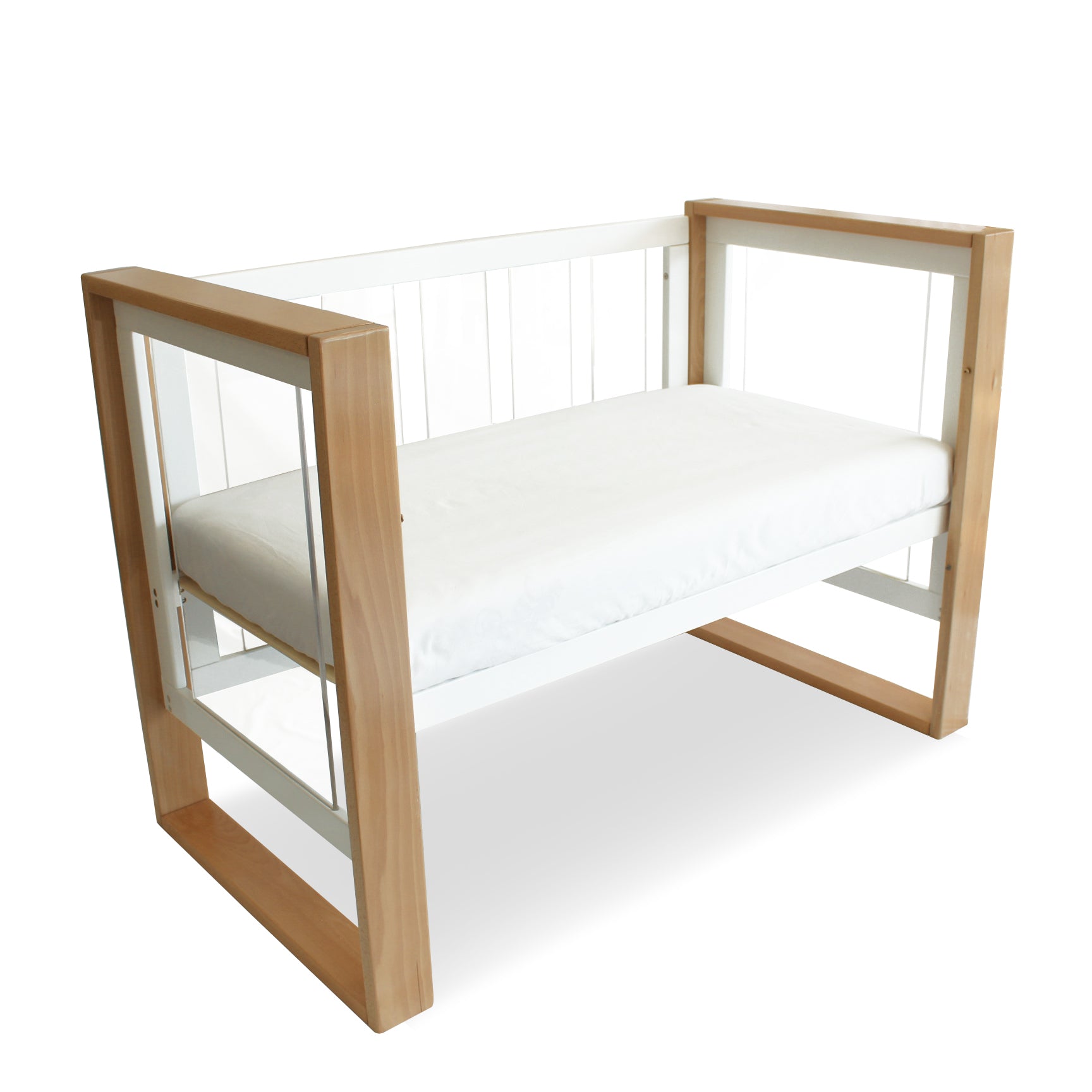 Babyhood Kaylula Bella Cot 4 in 1 White/Beech (CNY Promo till 16 Feb)