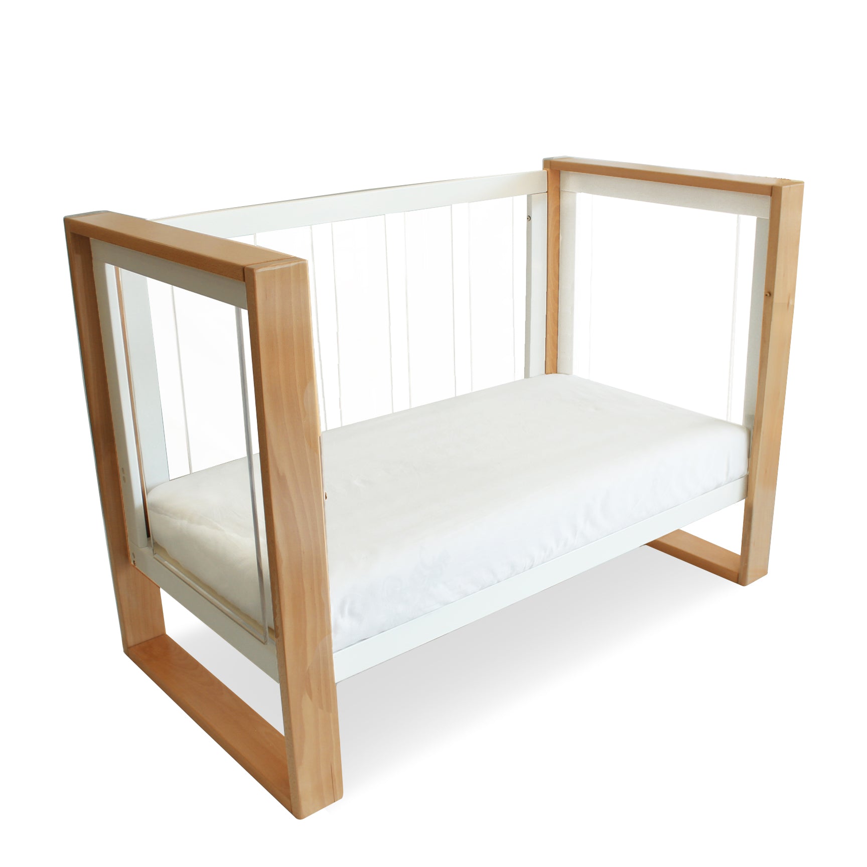 Babyhood Kaylula Bella Cot 4 in 1 White/Beech (CNY Promo till 16 Feb)