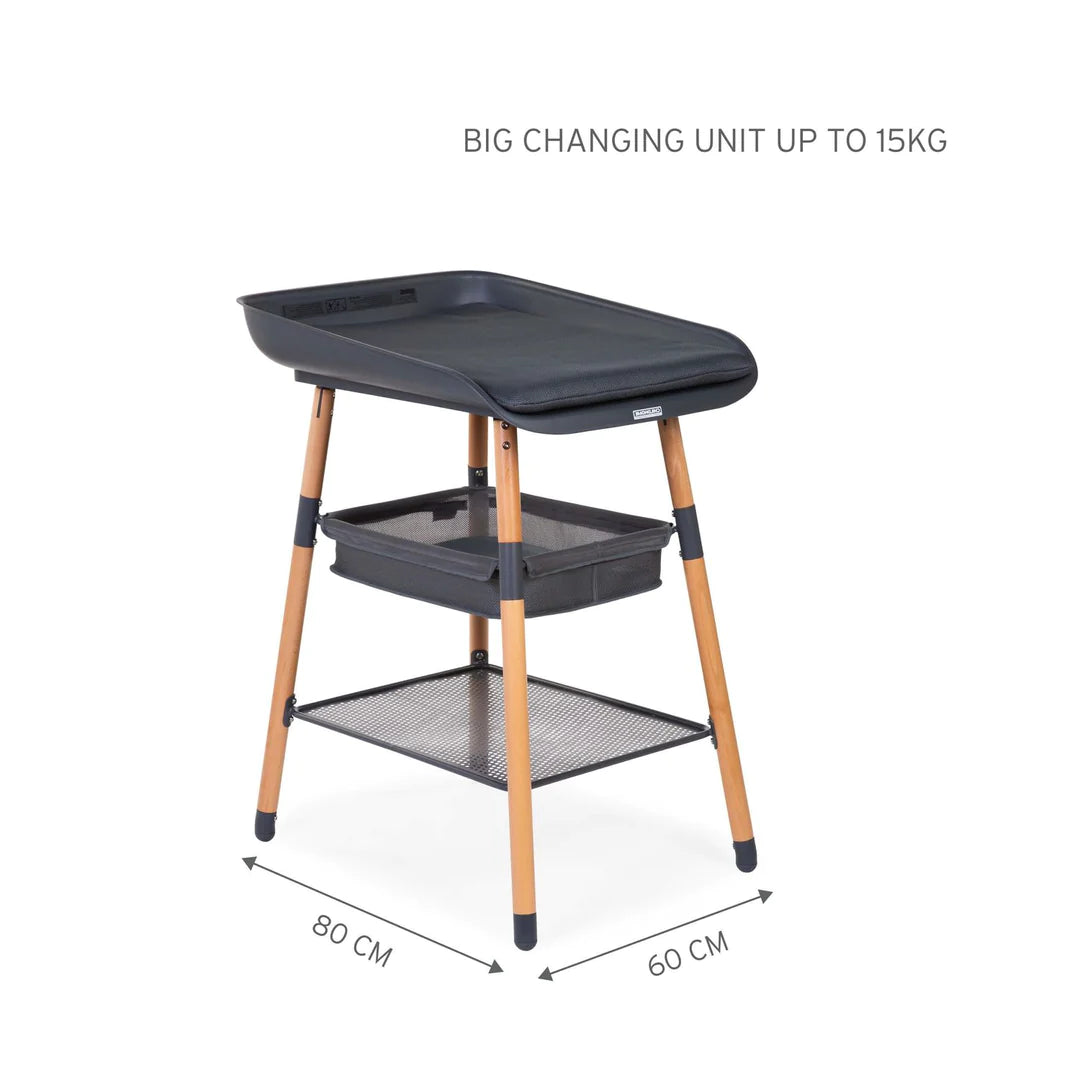Childhome Evolux Changing Table - Natural-Anthracite