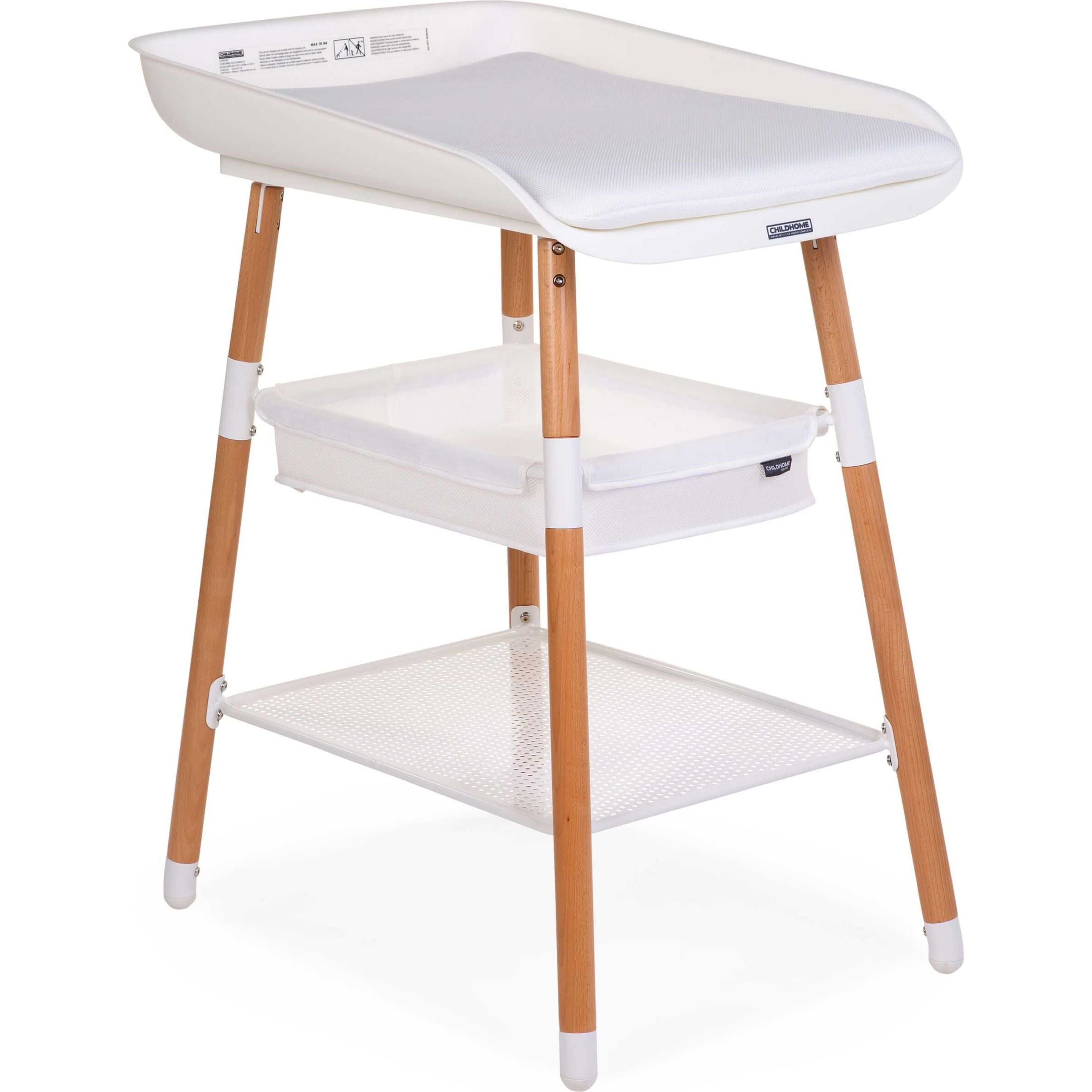 Childhome Evolux Changing Table - Natural White