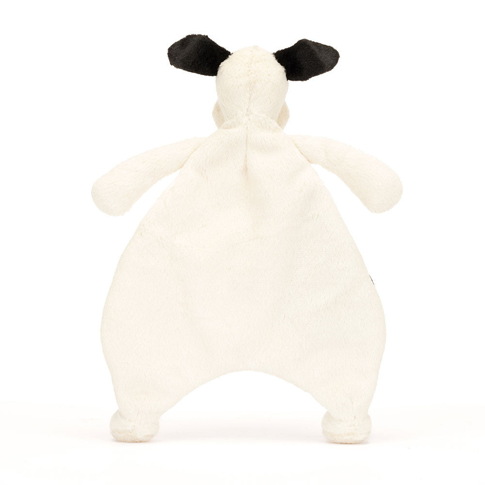 Jellycat Bashful Black & Cream Puppy Comforter (CMF4BCP)