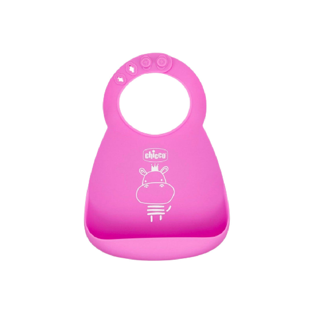 Chicco Easy Roll Silicone Bib With Crumble Catcher