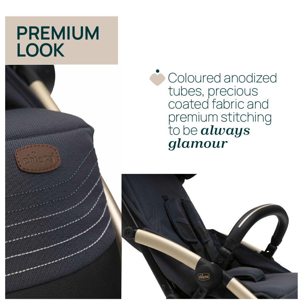 Chicco Goody XPlus Auto Fold Stroller (assorted colours)