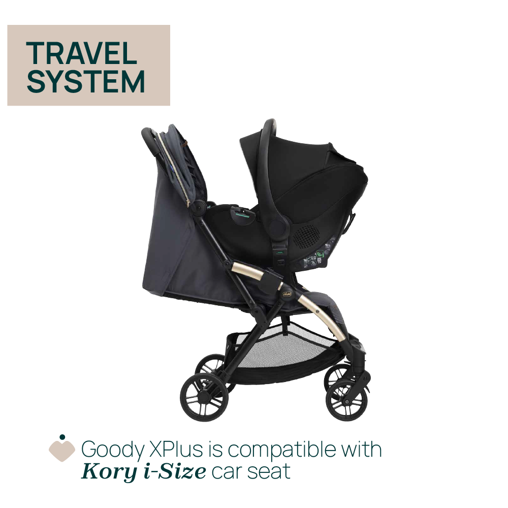 Chicco Goody XPlus Auto Fold Stroller (assorted colours)