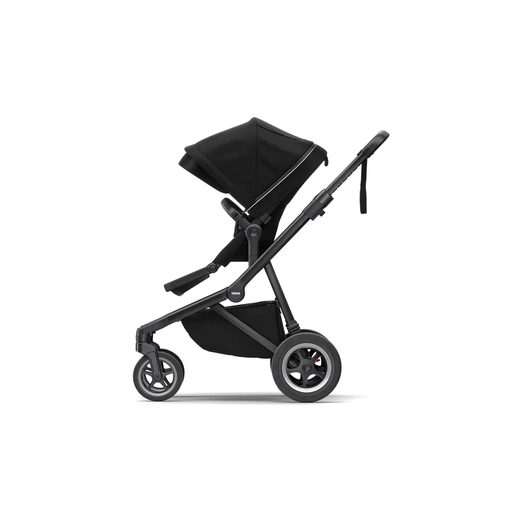 Thule Sleek: Convertible Single-to-Double Urban Stroller + Sibling Seat