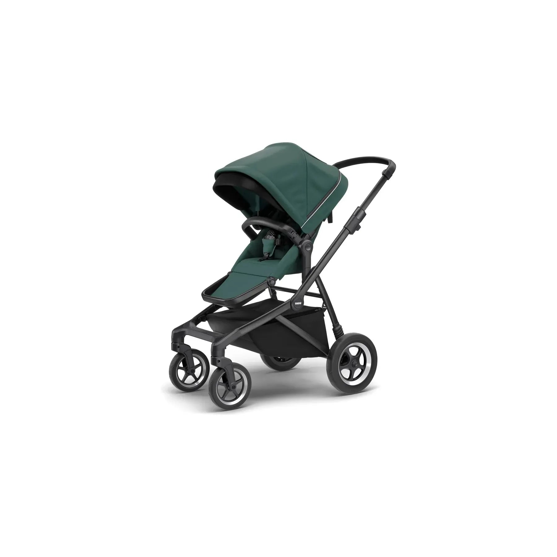 Thule Sleek: Convertible Single-to-Double Urban Stroller + Sibling Seat