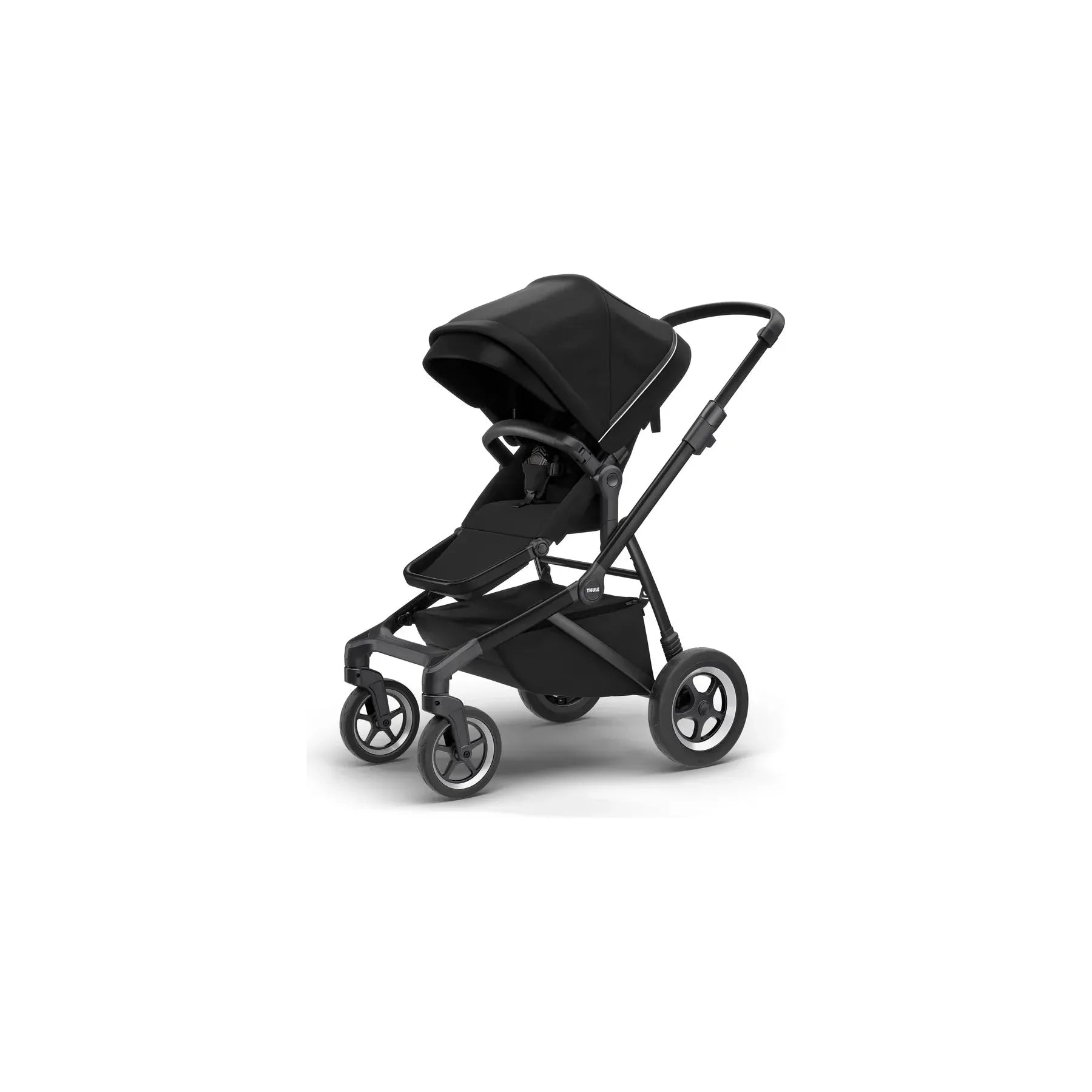 Thule Sleek: Convertible Single-to-Double Urban Stroller + Sibling Seat