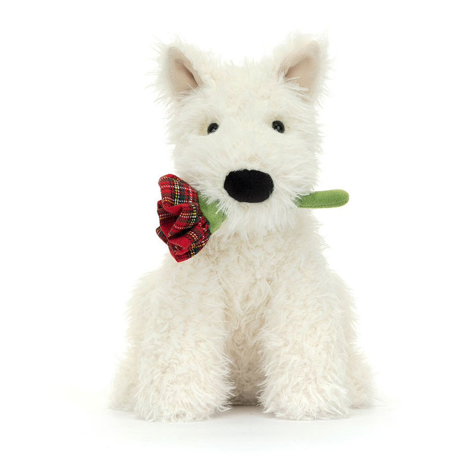 Jellycat Munro Scottie Dog 'Love You' (New 2025)