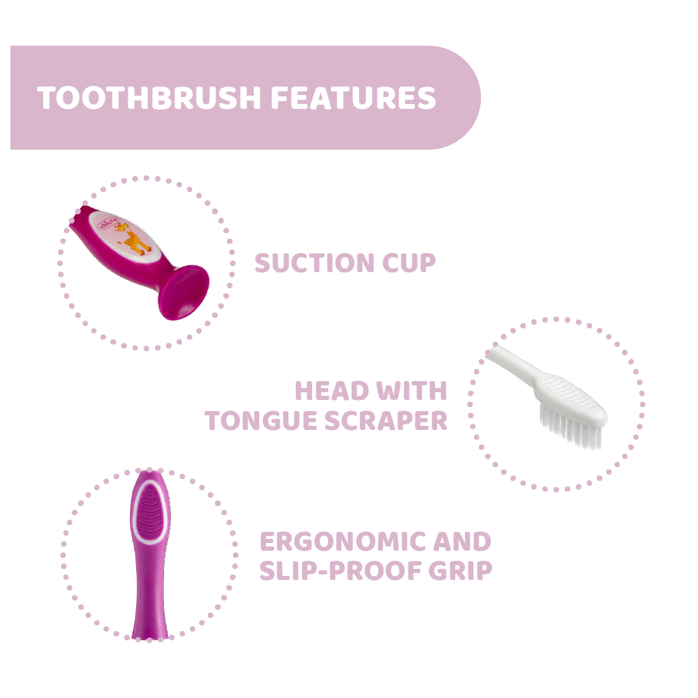 Chicco Milk Teeth Toothbrush 3-6Y