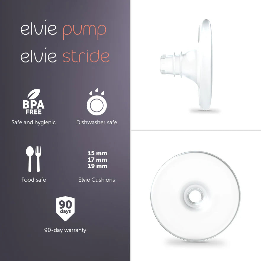 Elvie Nipple Cushions for Pump & Stride (2 pack)