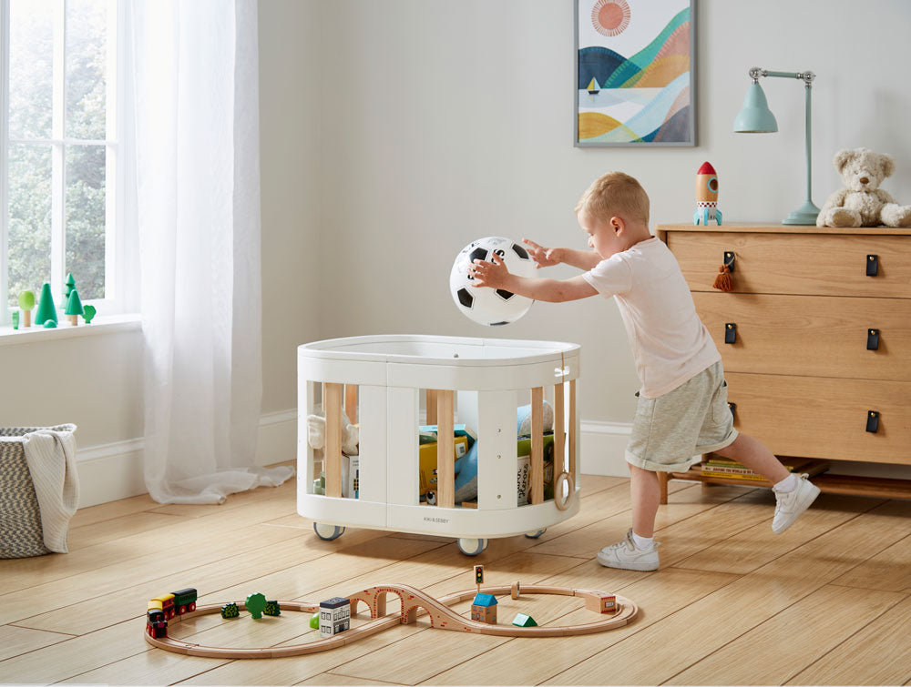 Kiki & Sebby SBROUT® 5-in-1 Multifunctional Baby Cot Bundle