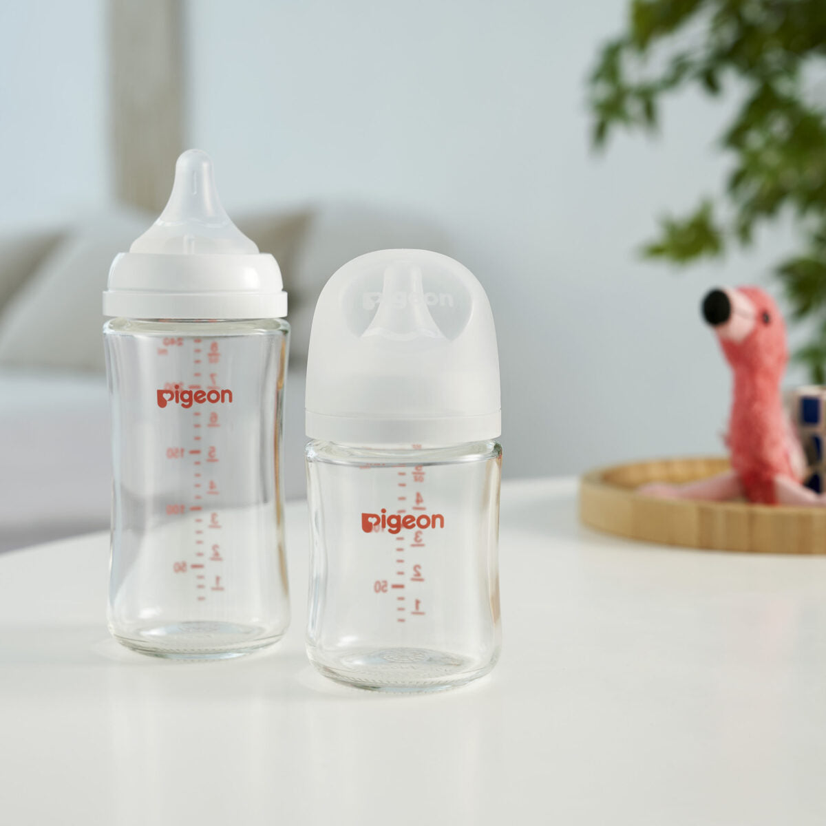 Pigeon SofTouch™ Nursing Bottle Glass 160ml