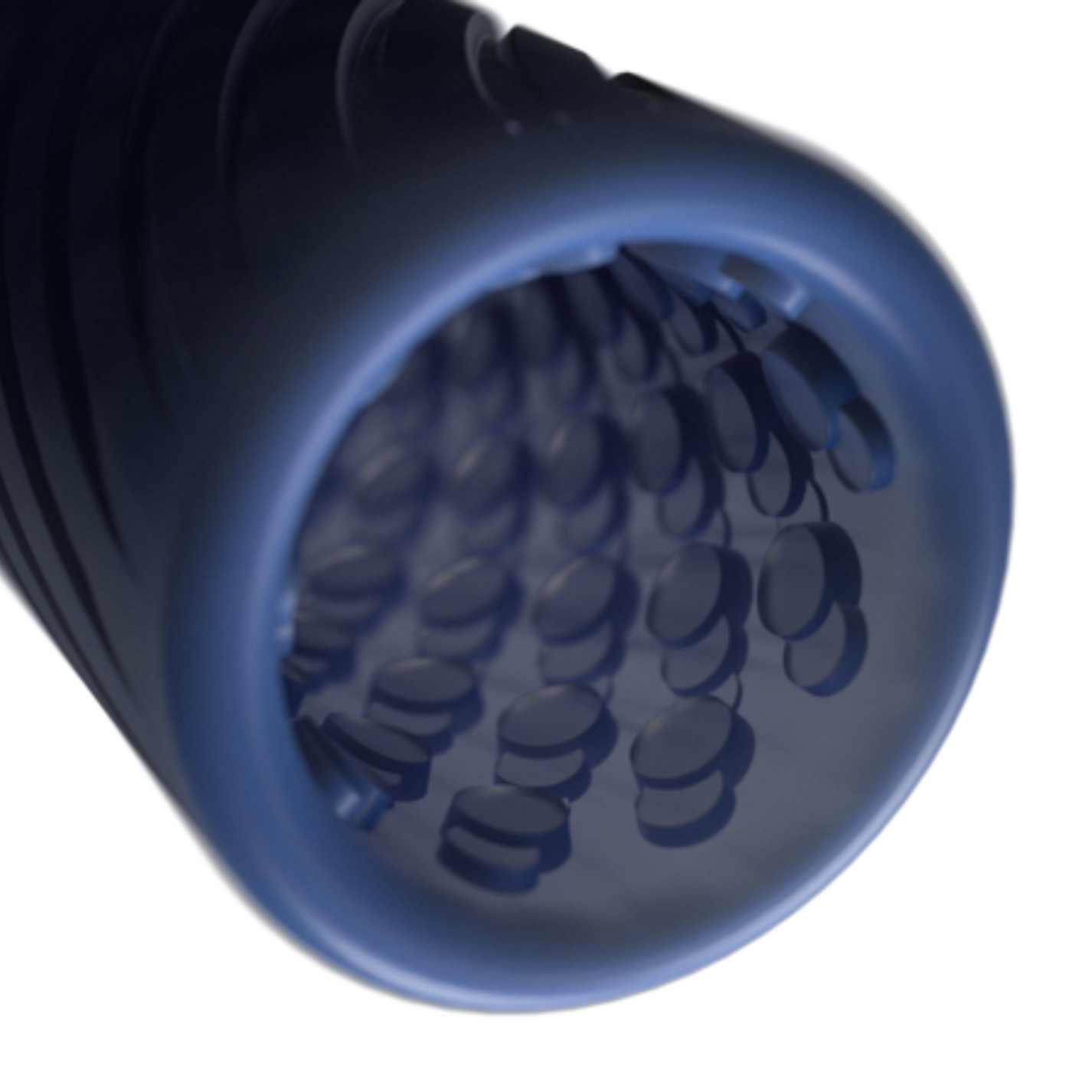 Arcwave Ghost Pocket Manual Stroker Cleantech Silicone Male Masturbator - Blue