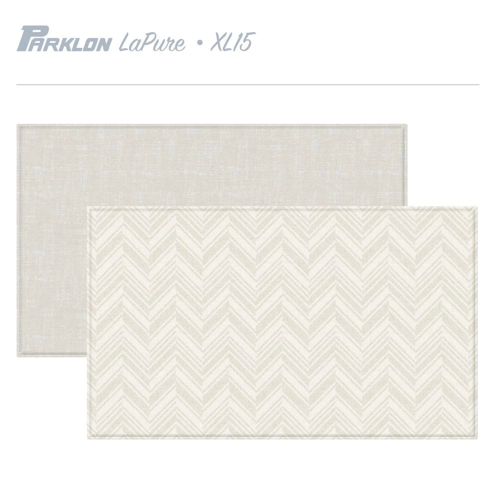 Parklon LaPure Herringbone Rug Fabric Beige (size XL15)