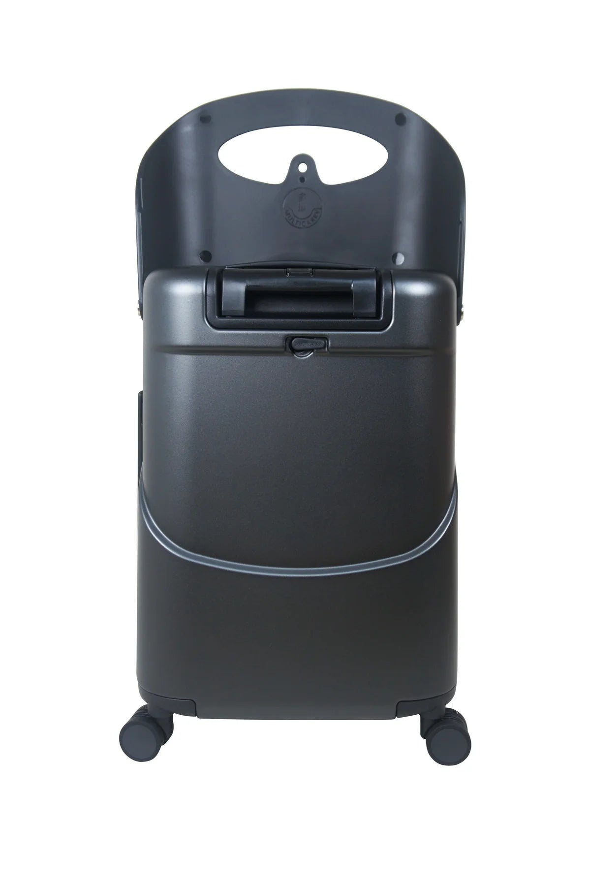 Miamily MultiCarry Ride-On Luggage 18" - Midnight Black