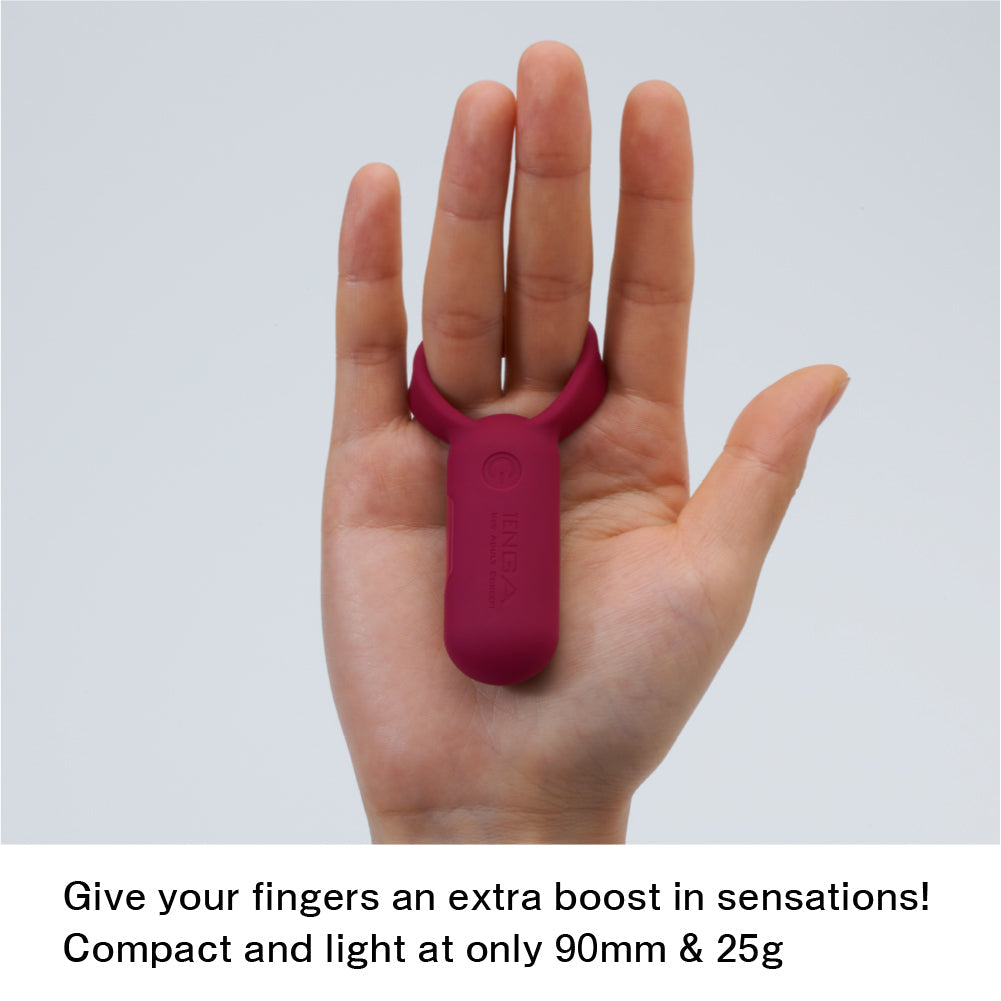 Tenga SVR Smart Vibe Ring Couple Vibrator Carmine