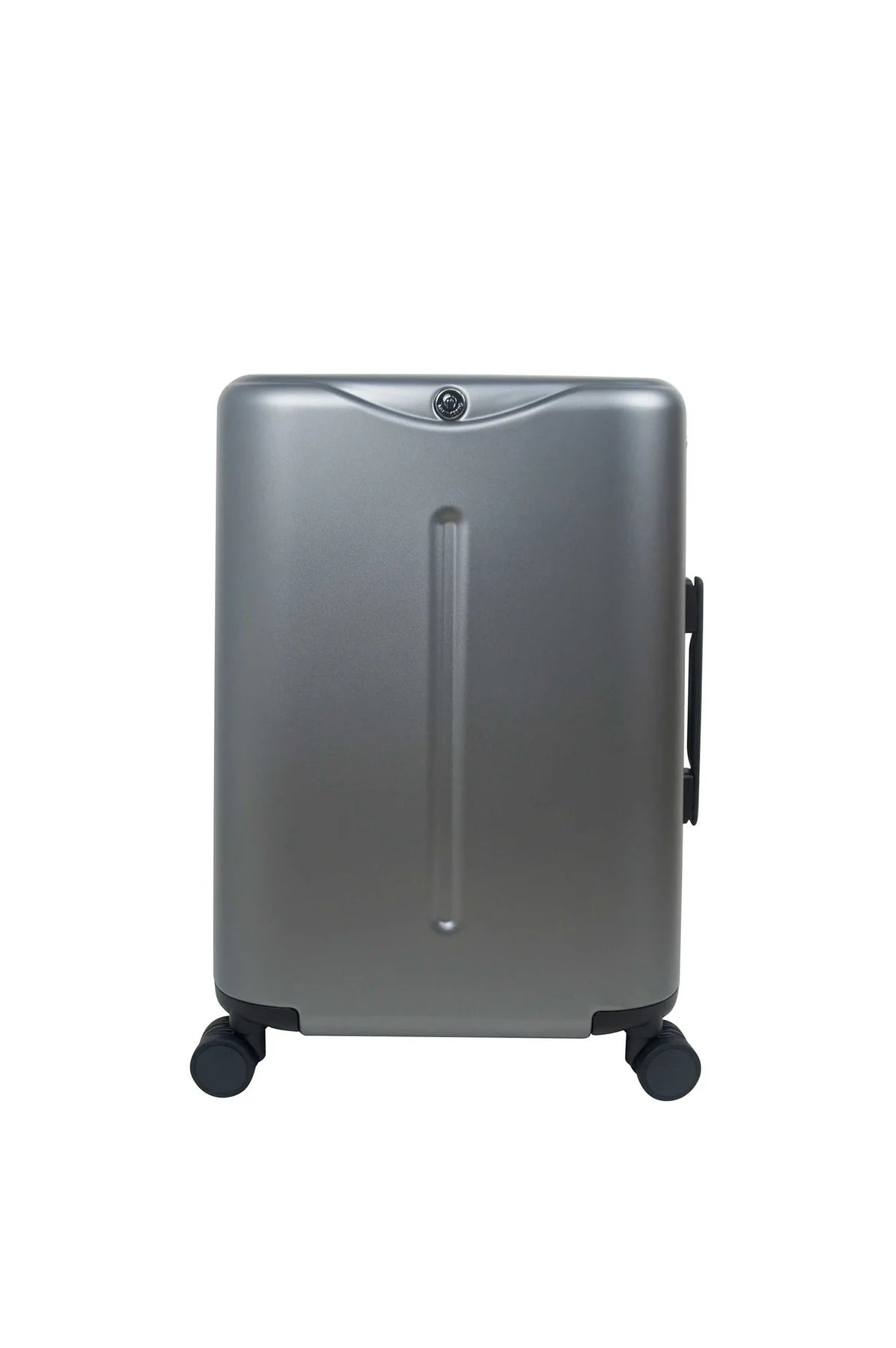 Miamily MultiCarry Ride-On Luggage (Mist Grey) 18" - Charcoal Grey