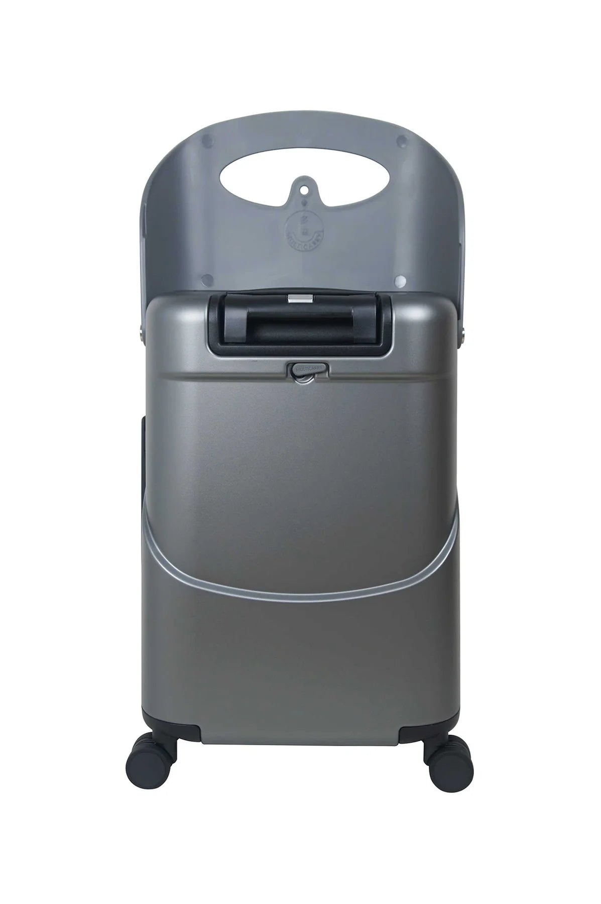 Miamily MultiCarry Ride-On Luggage Charcoal Grey 18"
