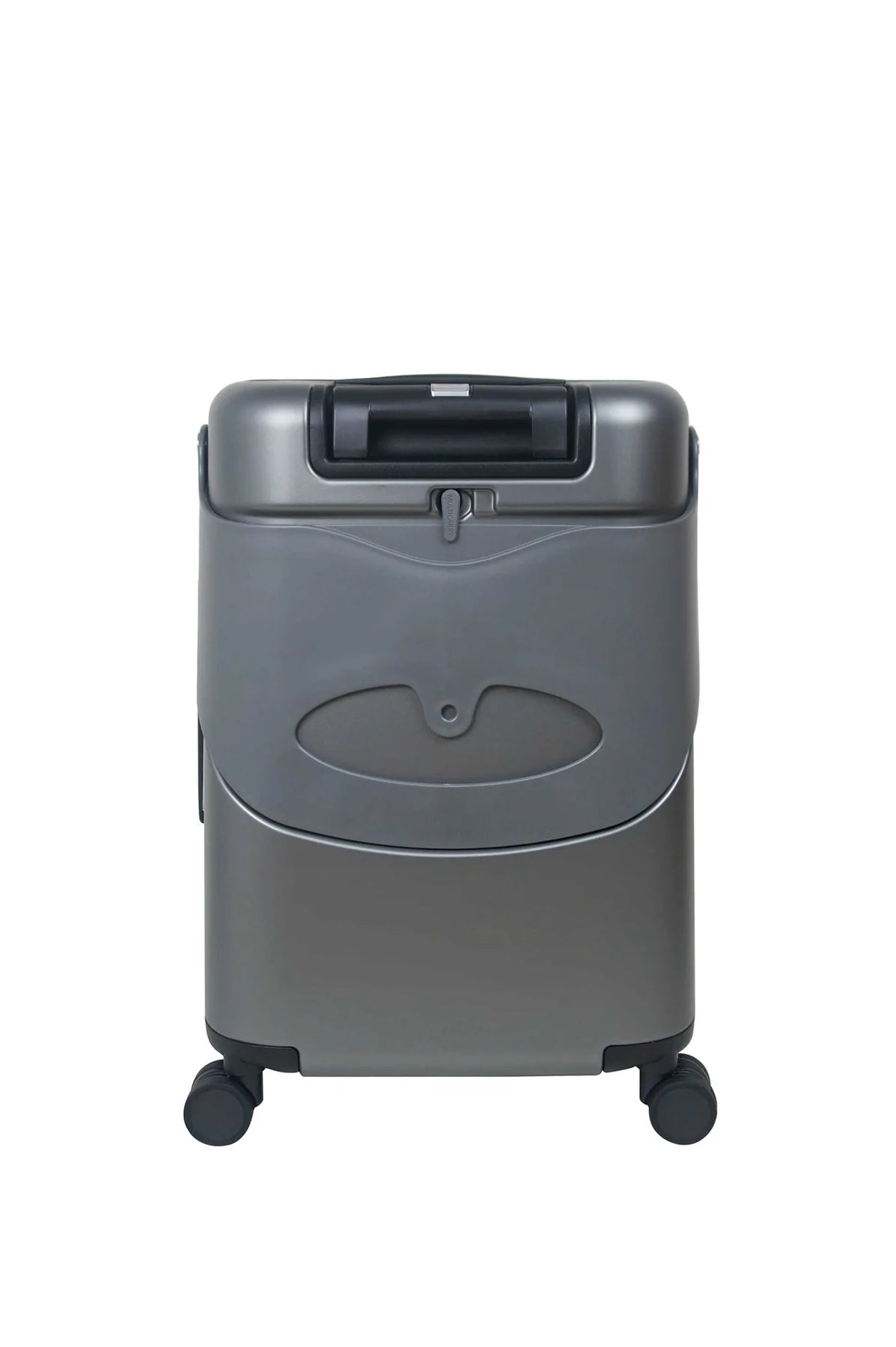 Miamily MultiCarry Ride-On Luggage Charcoal Grey 18"