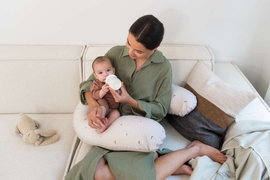 Doomoo Buddy: Organic Cotton Multi-functional Cushion (Sleeping, Nursing, Lounging)