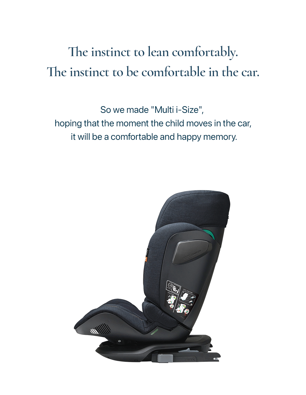 Daiichi Multi i-Size Junior Reclining Car Seat (4-12yo)