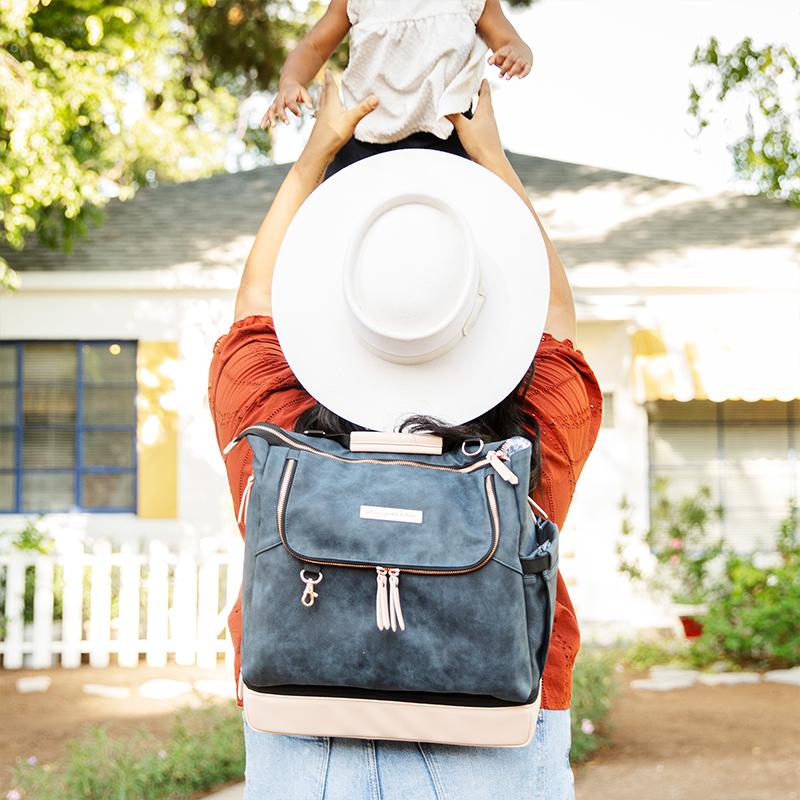 Petunia Pickle Bottom Pivot Pack: Indigo/Blush Matte
