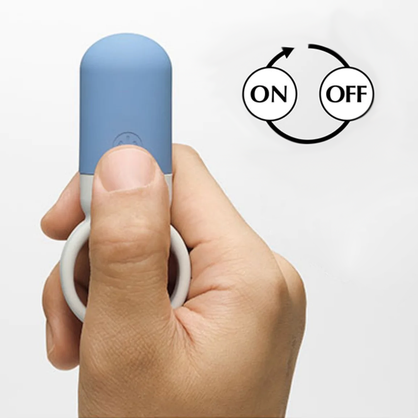 Tenga SVR One Vibe Ring - Blue/Grey