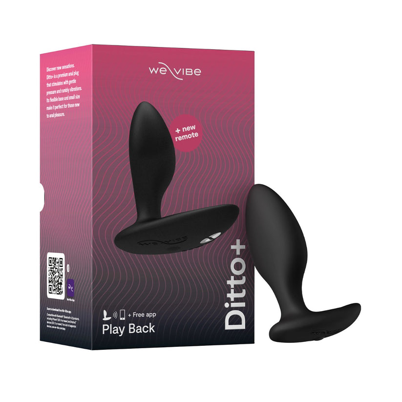 We Vibe Ditto + App and Remote Controlled Anal Vibrator (Assorted Colour)