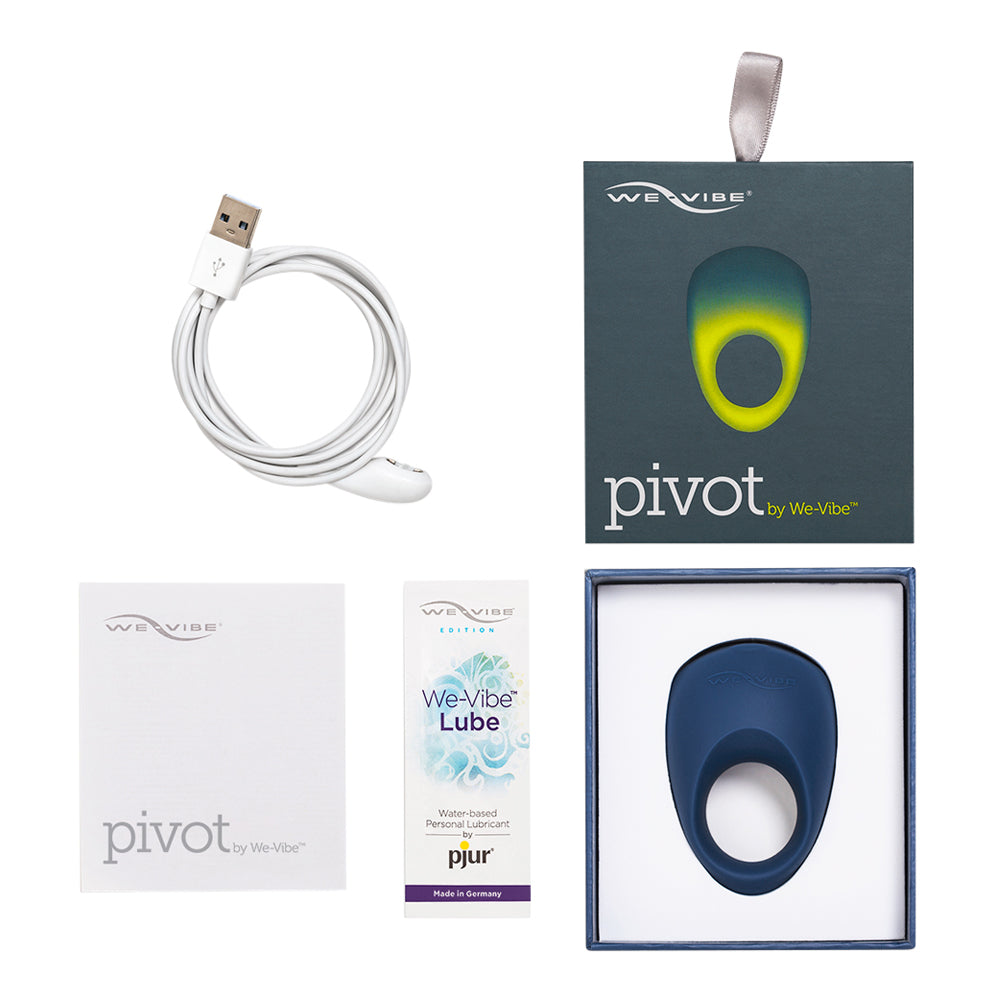 We Vibe Pivot App Controlled Rechargeable Cock Ring Vibrator