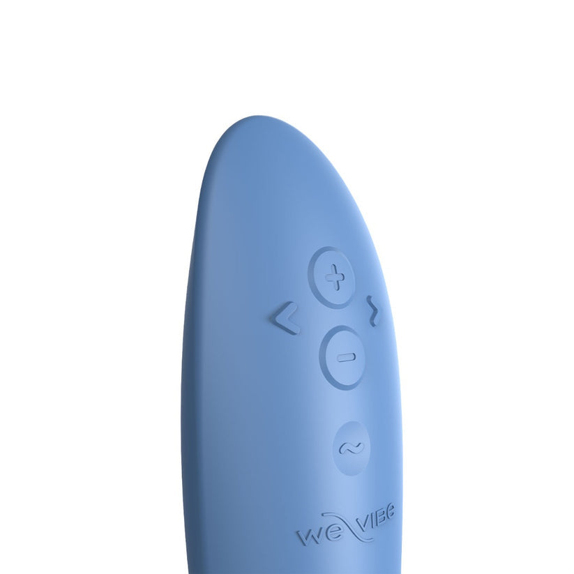 We Vibe Rave 2 App-Controlled Silicone G-Spot Vibrator Muted Blue
