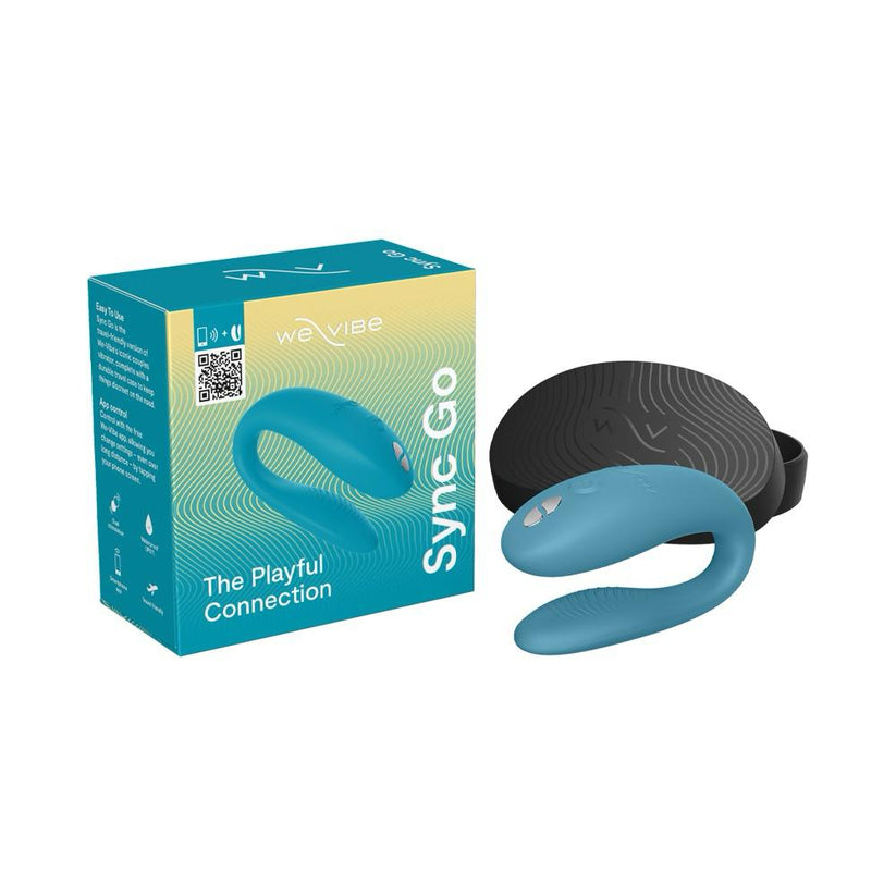 We Vibe Sync Go App and Remote-Controlled Couple Vibrator (Assorted Colour)