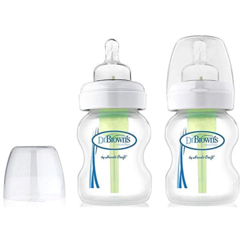 Dr. Brown's 150ml PP Wide-Neck Options+ Bottle - Twin Pack