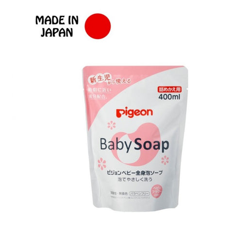 Pigeon Baby Foam Soap Floral 400ml Refill | Little Baby.