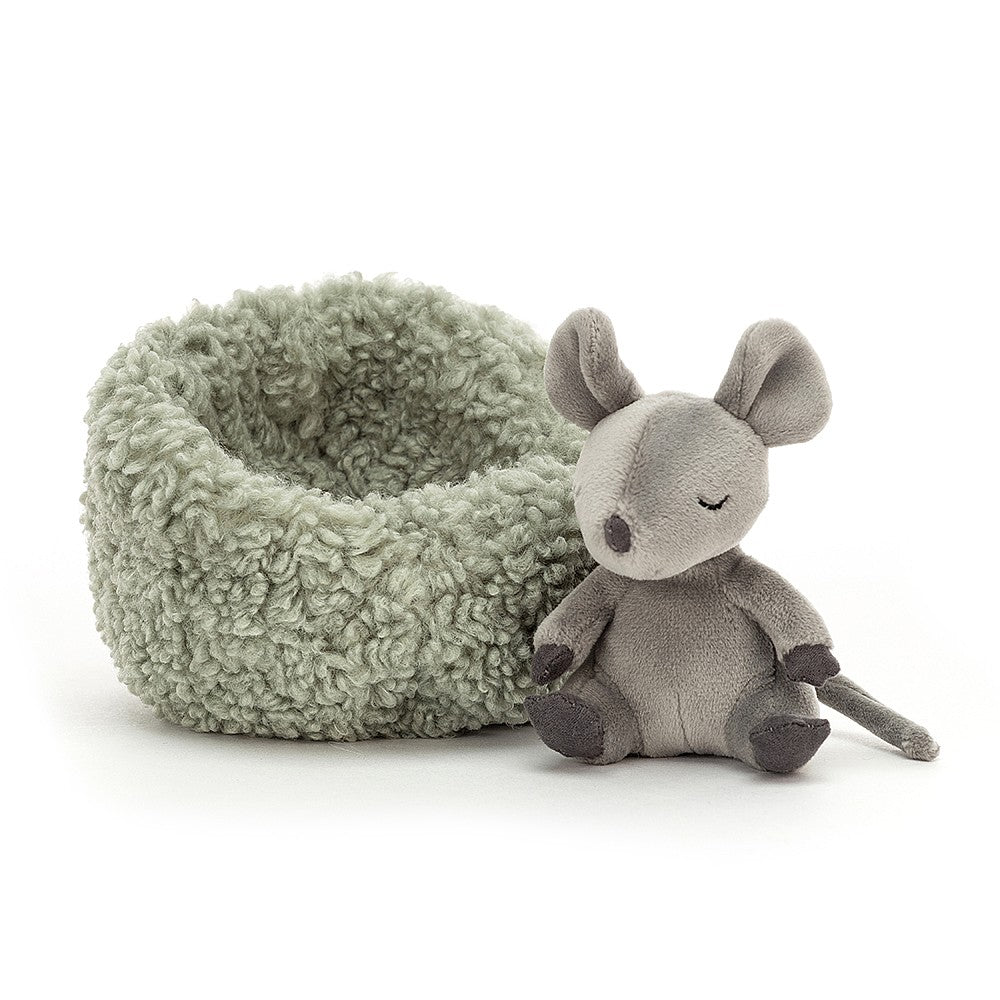 Jellycat Hibernating Mouse - H7cm