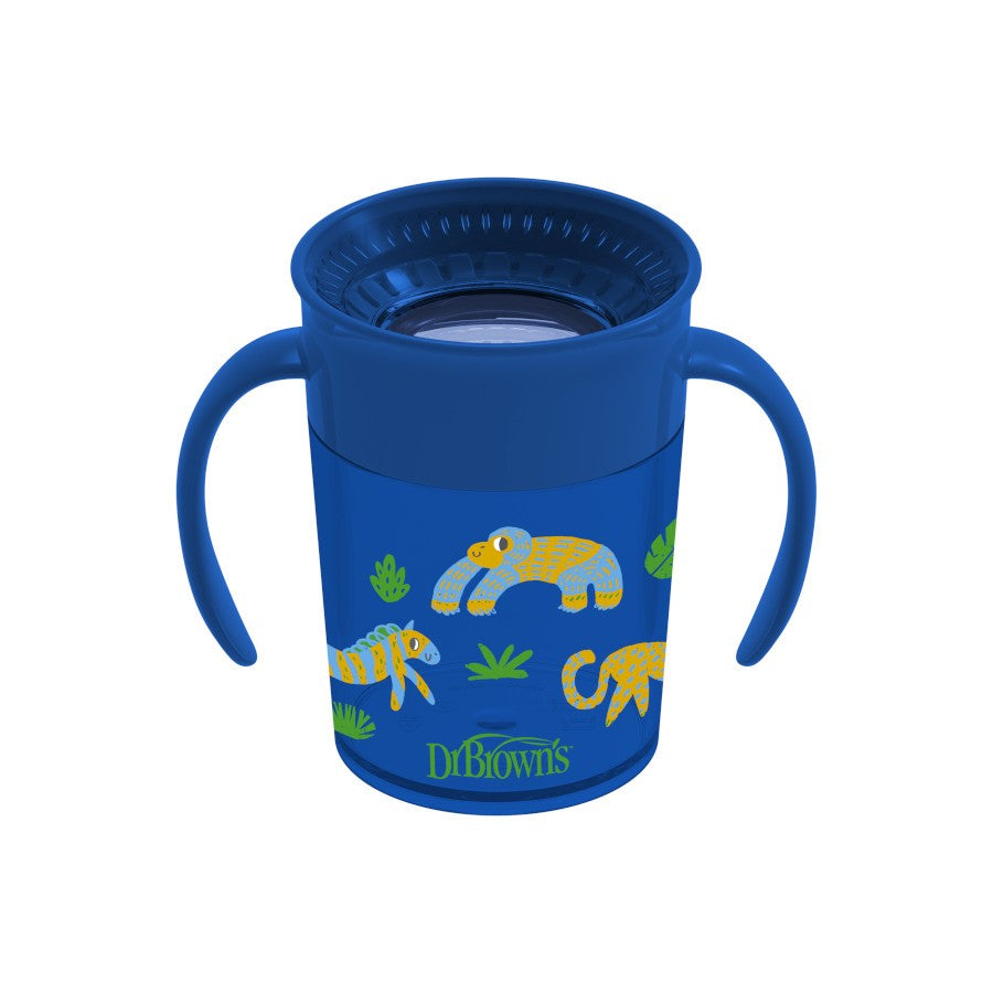 Dr. Brown’s 200ml Smooth Wall Cheers 360 Cup w Handles (6m+) Assorted Designs